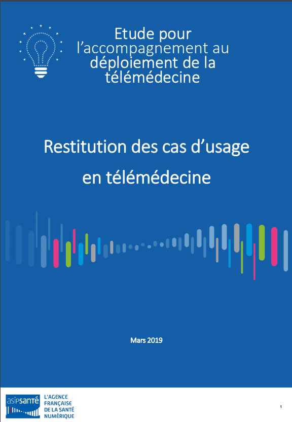 Restitution des cas dusage en télémédecine